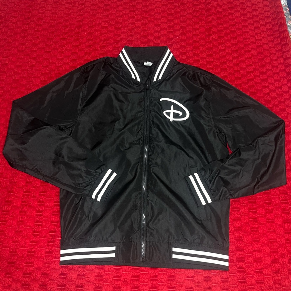Disney Varsity Style Zip-Up Jacket Size Small